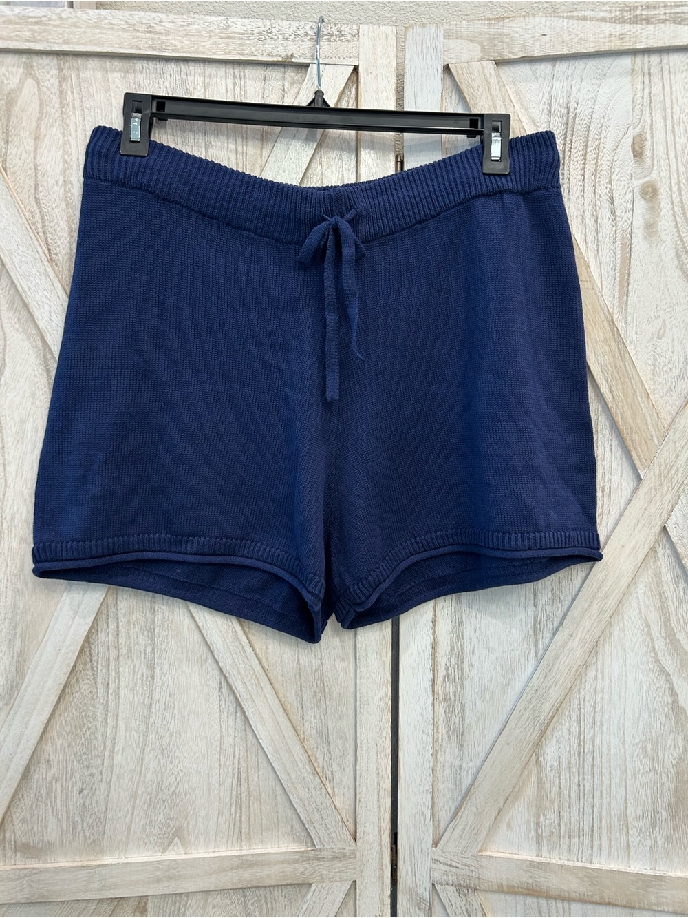 Life Is Good Navy Knit Drawstring Lounge Shorts